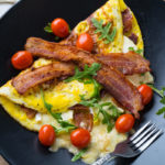 Bacon and Brie Omelette