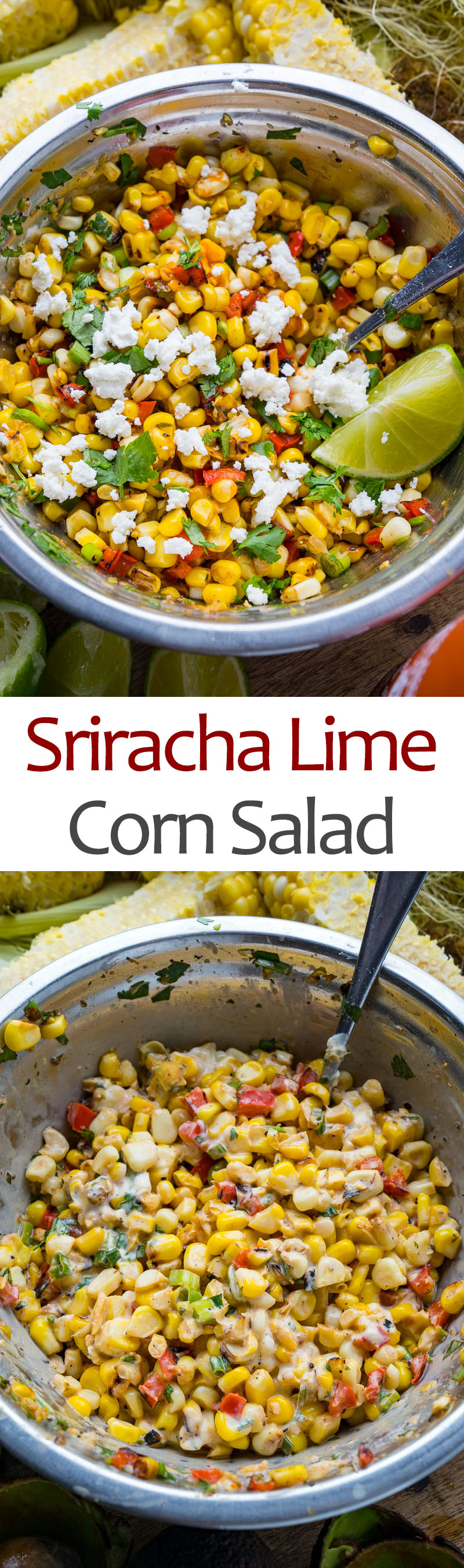 Sriracha Lime Corn Salad