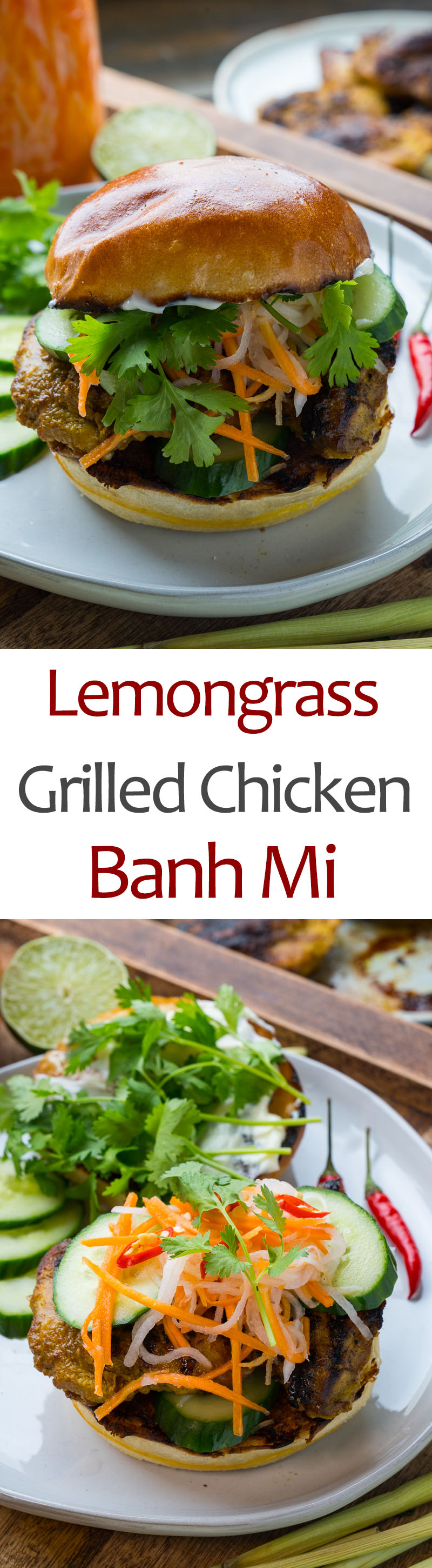 Lemongrass Chicken Banh Mi