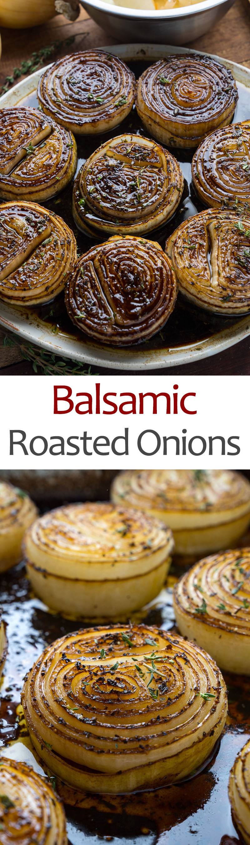 Balsamic Roasted Onions