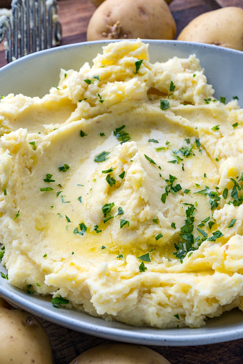 Easy Garlic Mashed Potatoes
