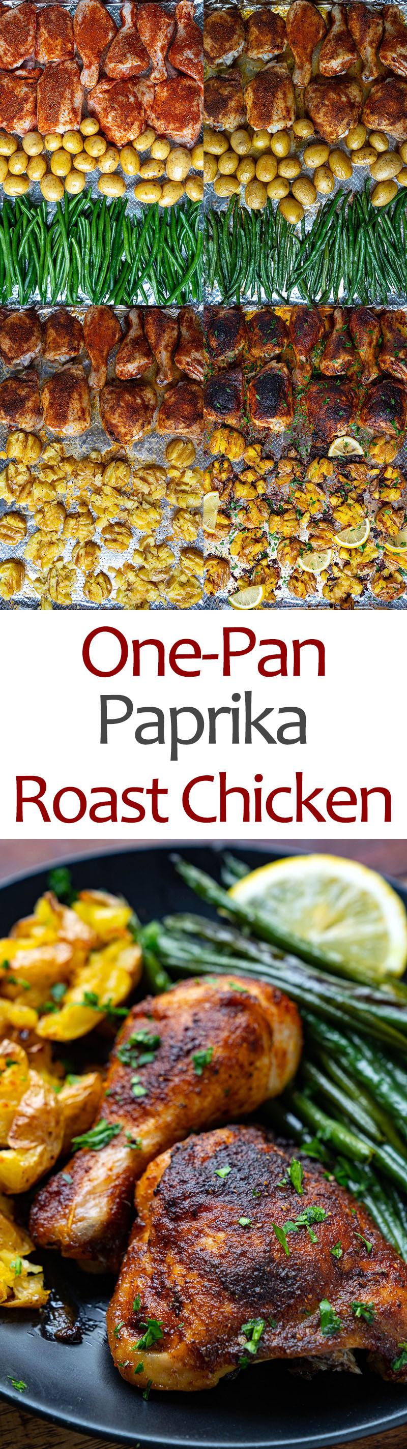 One-pan Paprika Roast Chicken
