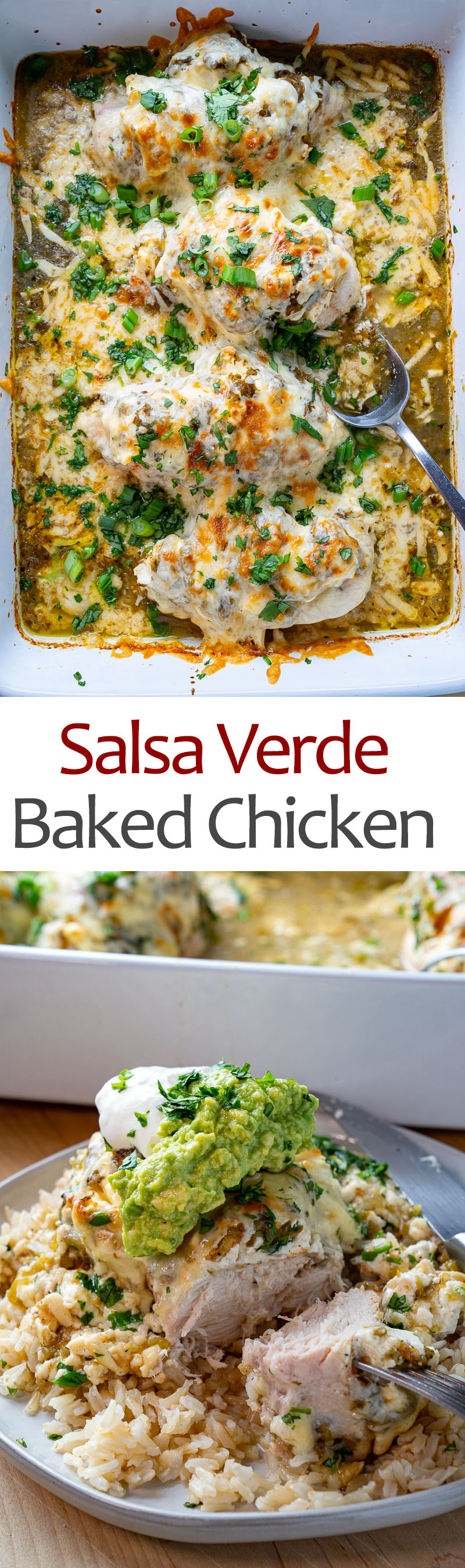 Salsa Verde Baked Chicken