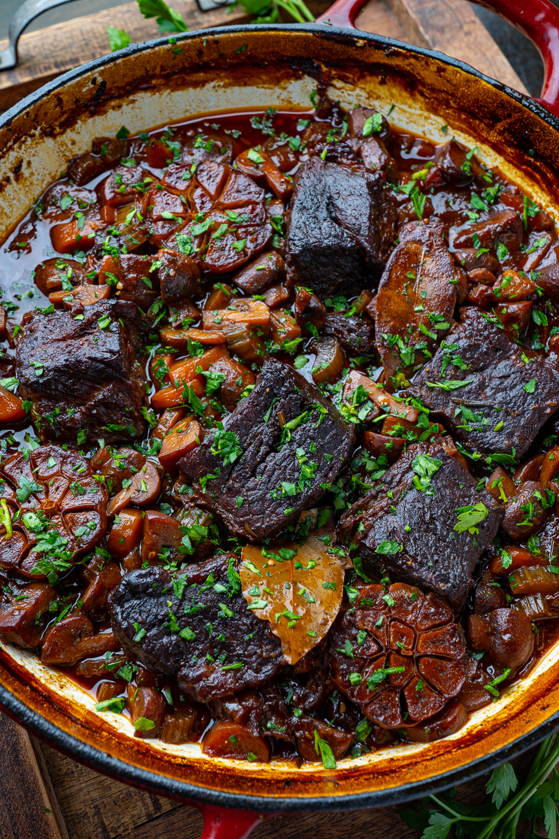 French Style Braised Short Ribs