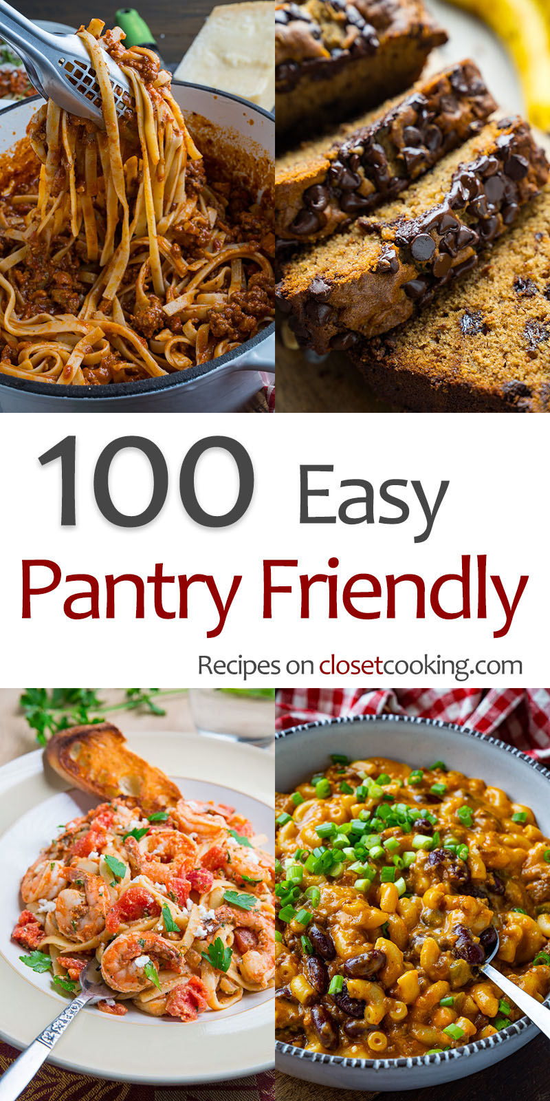 Pantry Friendly Recipes
