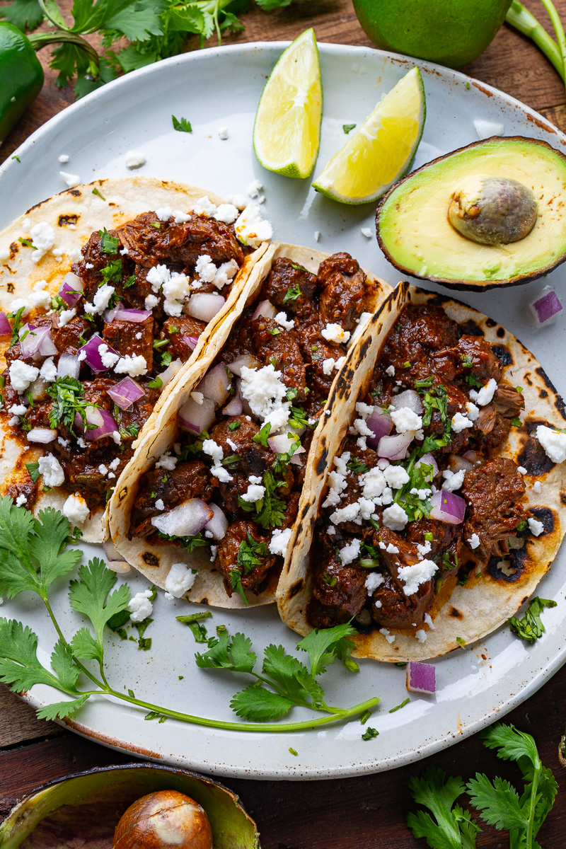 Carne Guisada Tacos