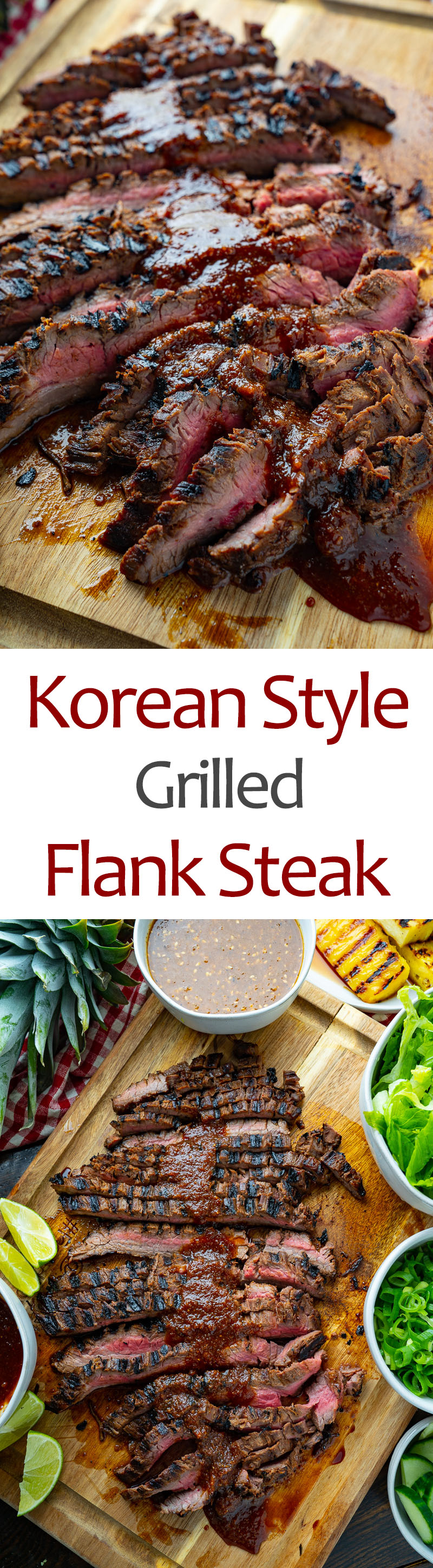 Korean Style Grilled Flank Steak