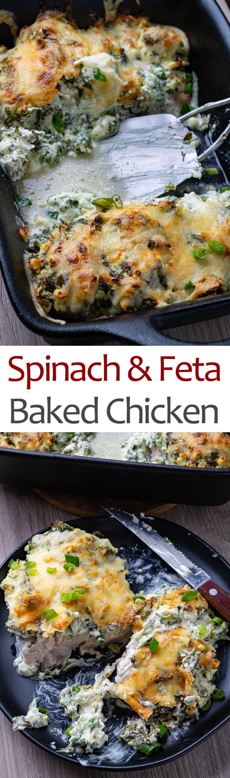 Spinach and Feta Baked Chicken