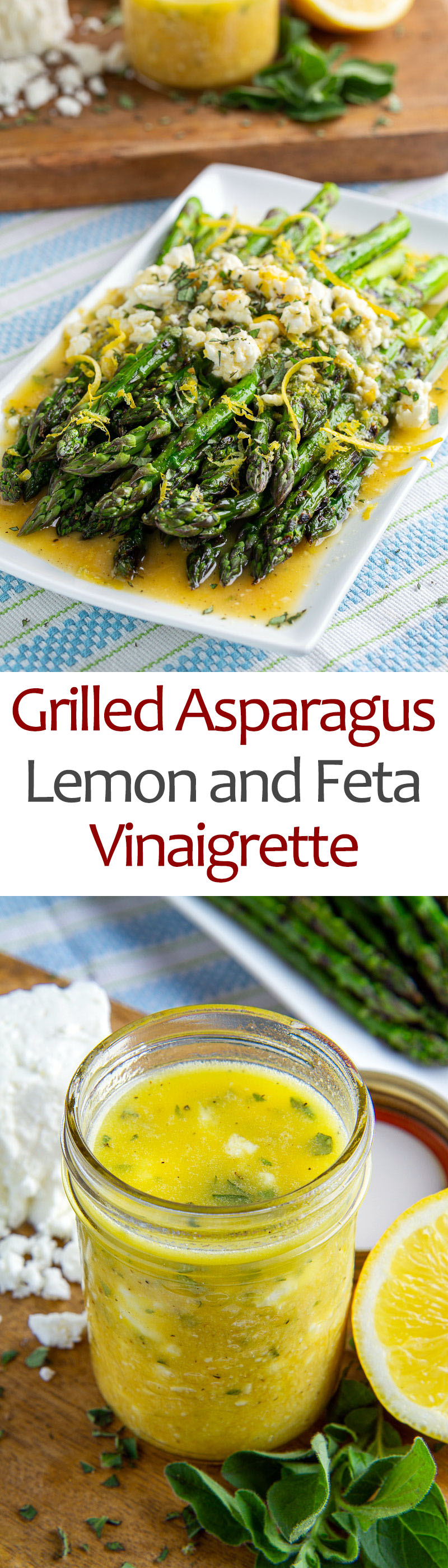 Lemon and Feta Grilled Asparagus