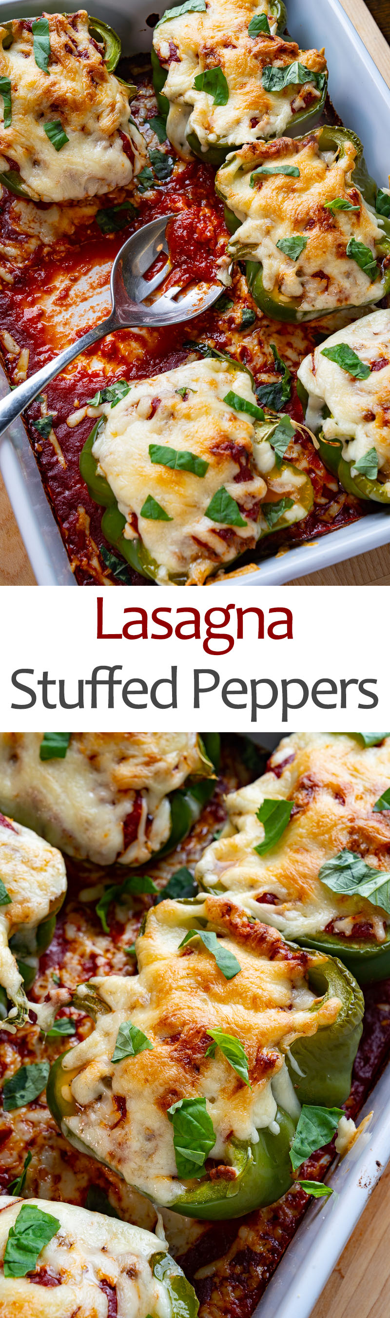 Lasagna Stuffed Peppers