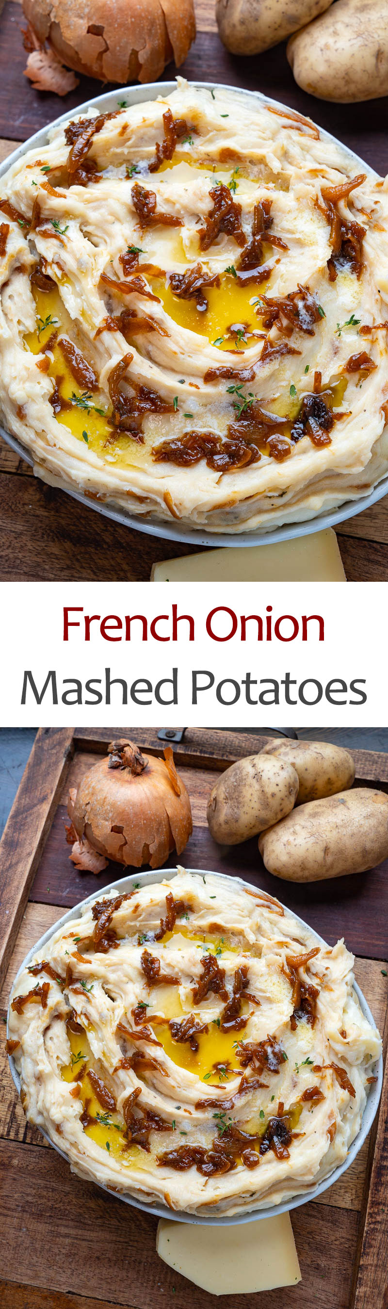 French Onion Mashed Potatoes