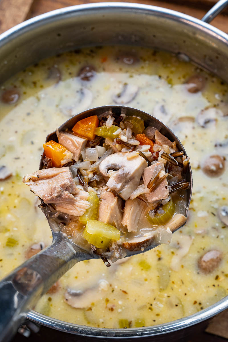 Turkey and Wild Rice Soup