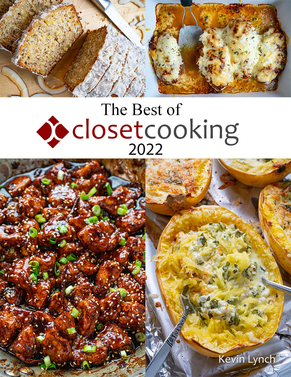 The Best of Closet Cooking 2022 Cookbook - Get your copy now!