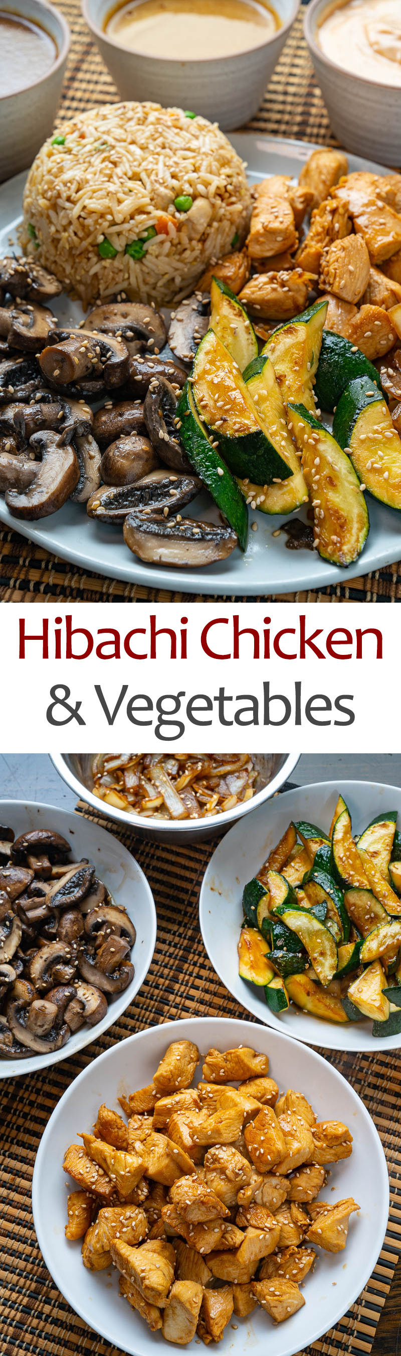 Hibachi Chicken and Vegetables