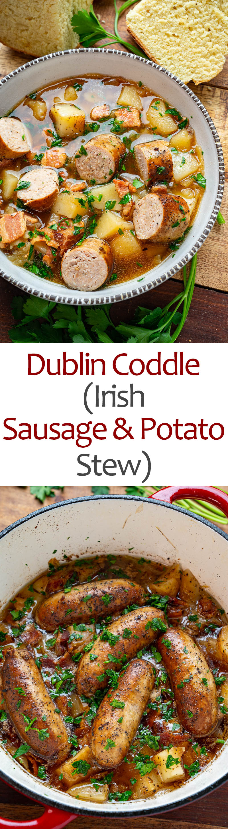 Dublin Coddle (Irish Sausage and Potato Stew)