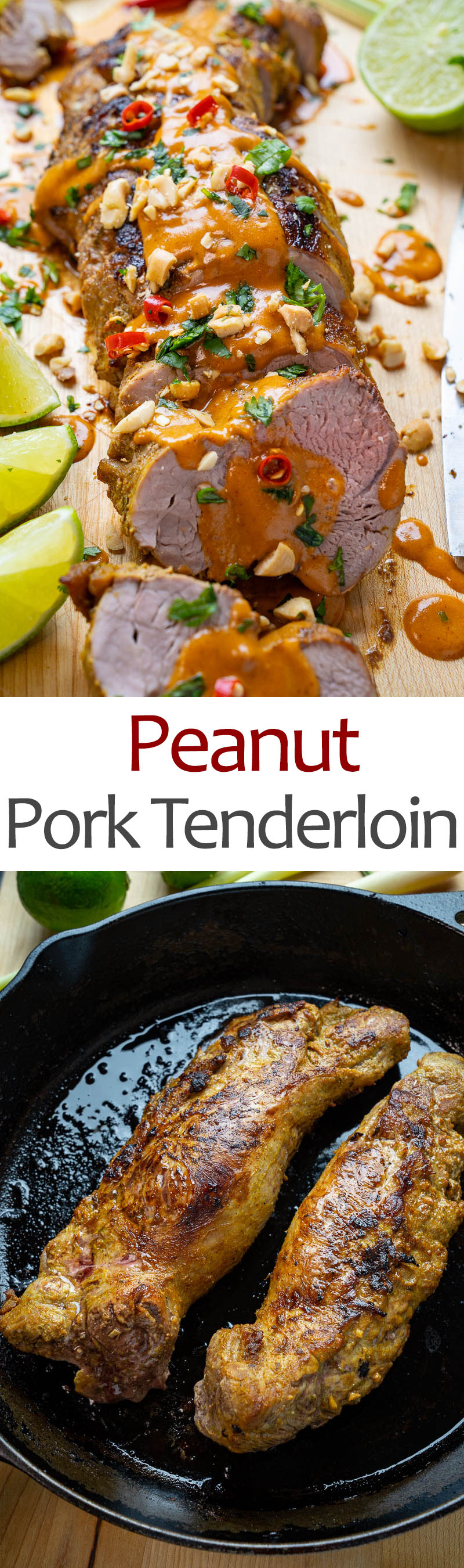 Peanut Pork Tenderloin