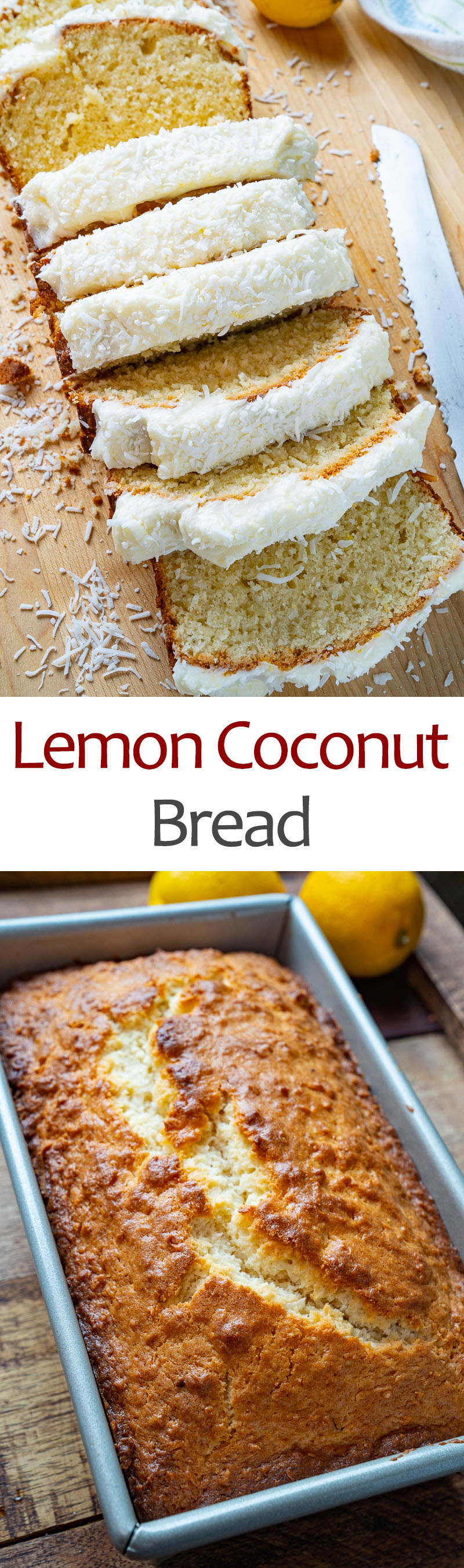 Lemon Coconut Bread