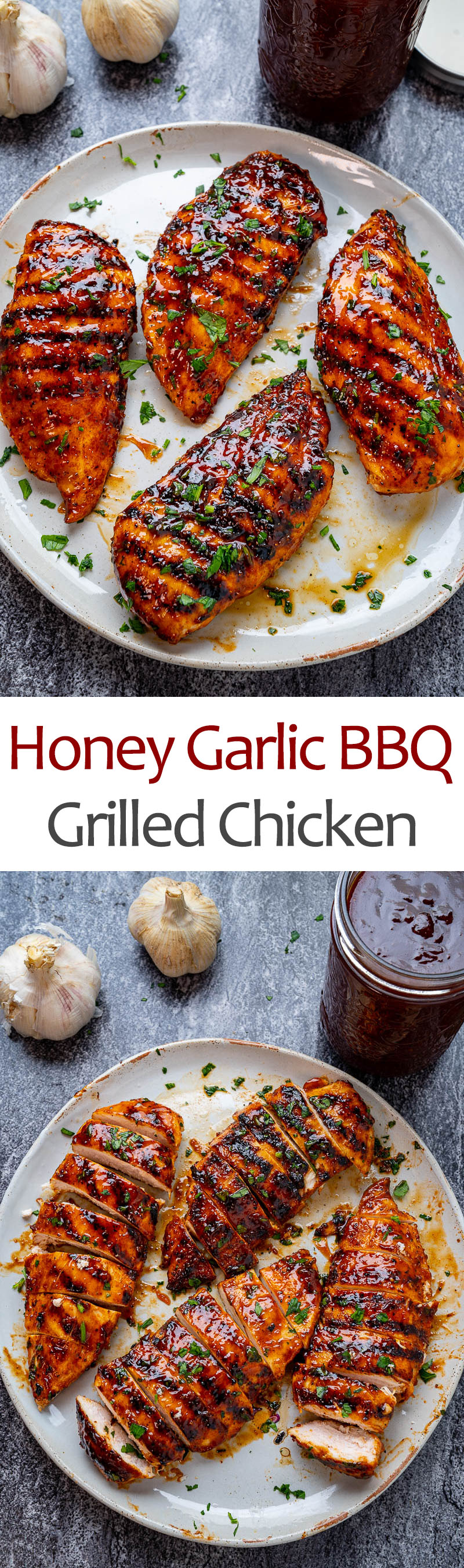 Honey Garlic BBQ Grilled Chicken