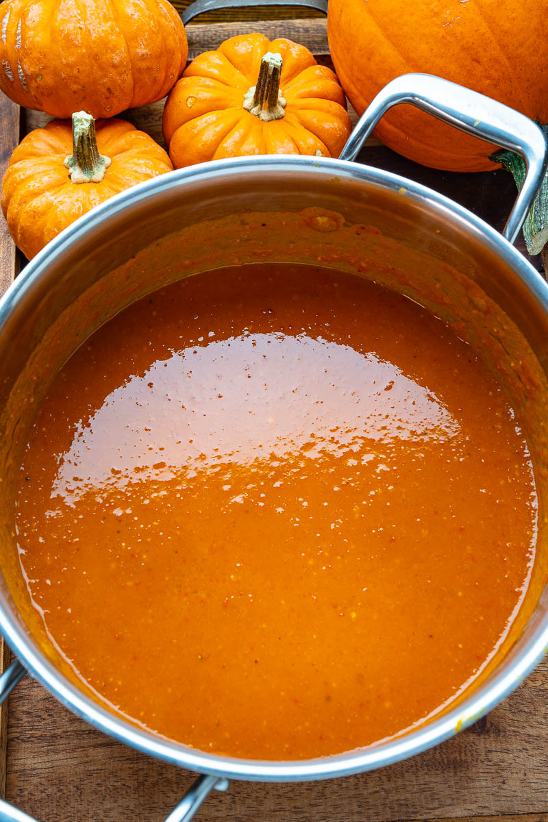 Pumpkin and Red Pepper Soup