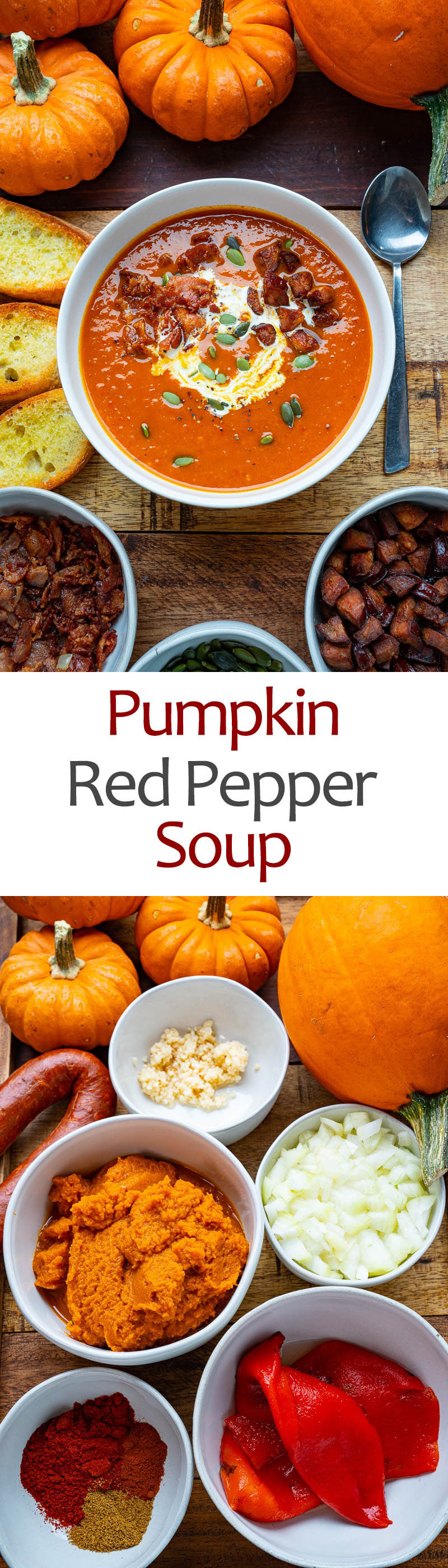 Pumpkin and Red Pepper Soup