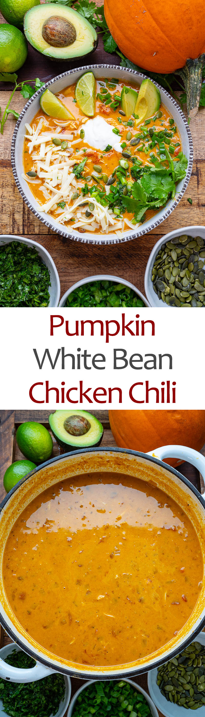 Pumpkin and White Bean Chicken Chili