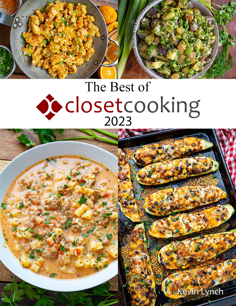 The Best of Closet Cooking 2023 Cookbook