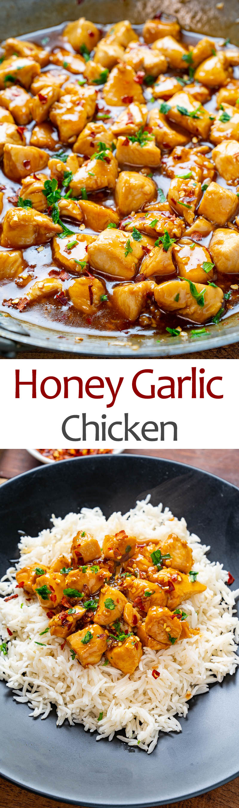 20 Minute Light Honey Garlic Chicken