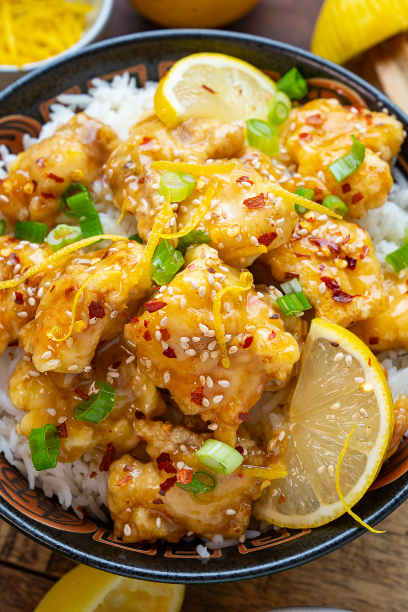 Crispy Lemon Chicken Closet Cooking