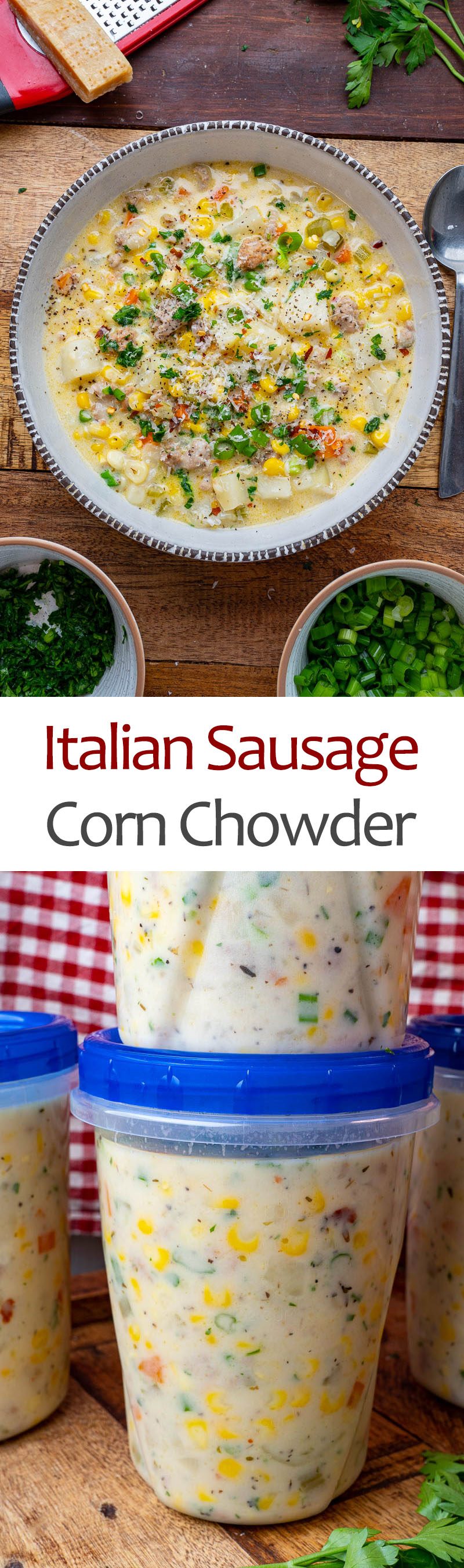 Italian Sausage Corn Chowder
