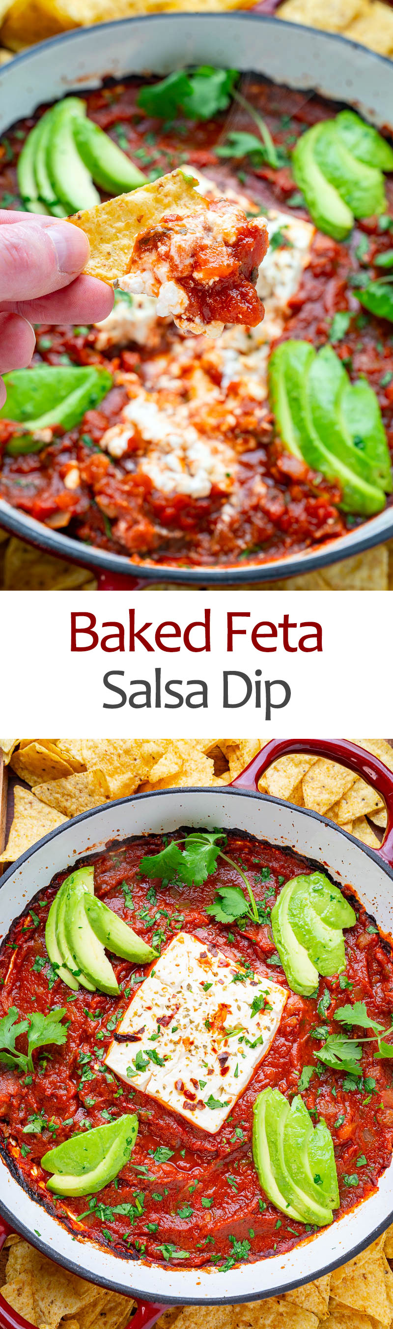 Baked Feta Salsa Dip