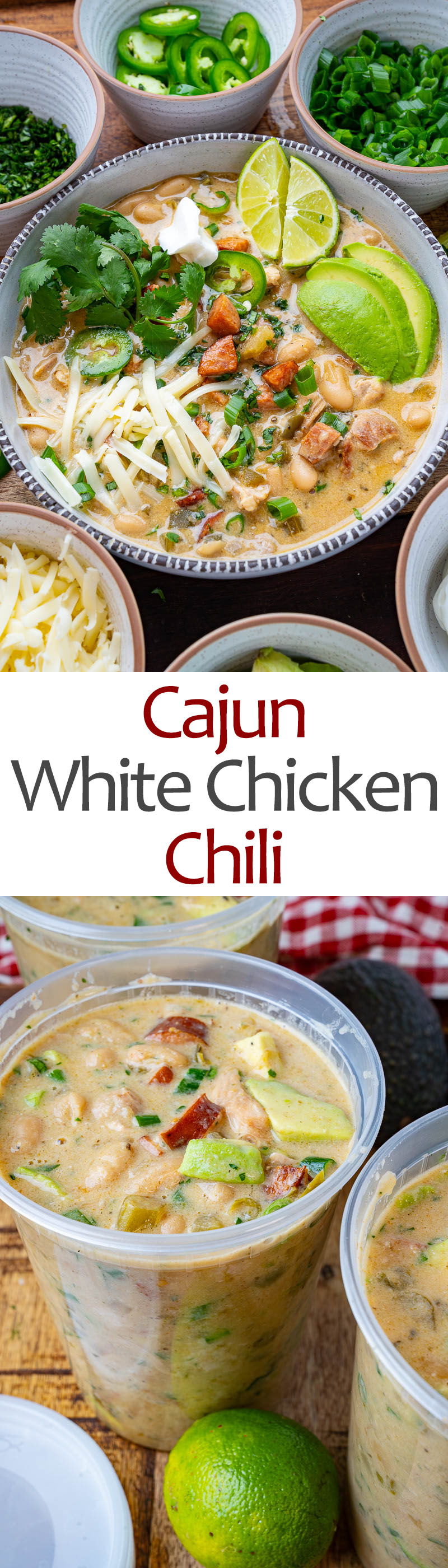 Cajun White Chicken Chili