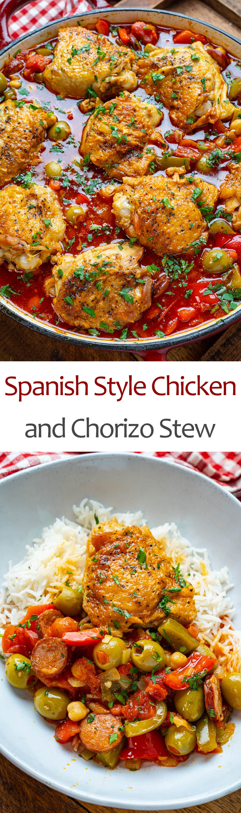 Spanish Style Chicken and Chorizo Stew