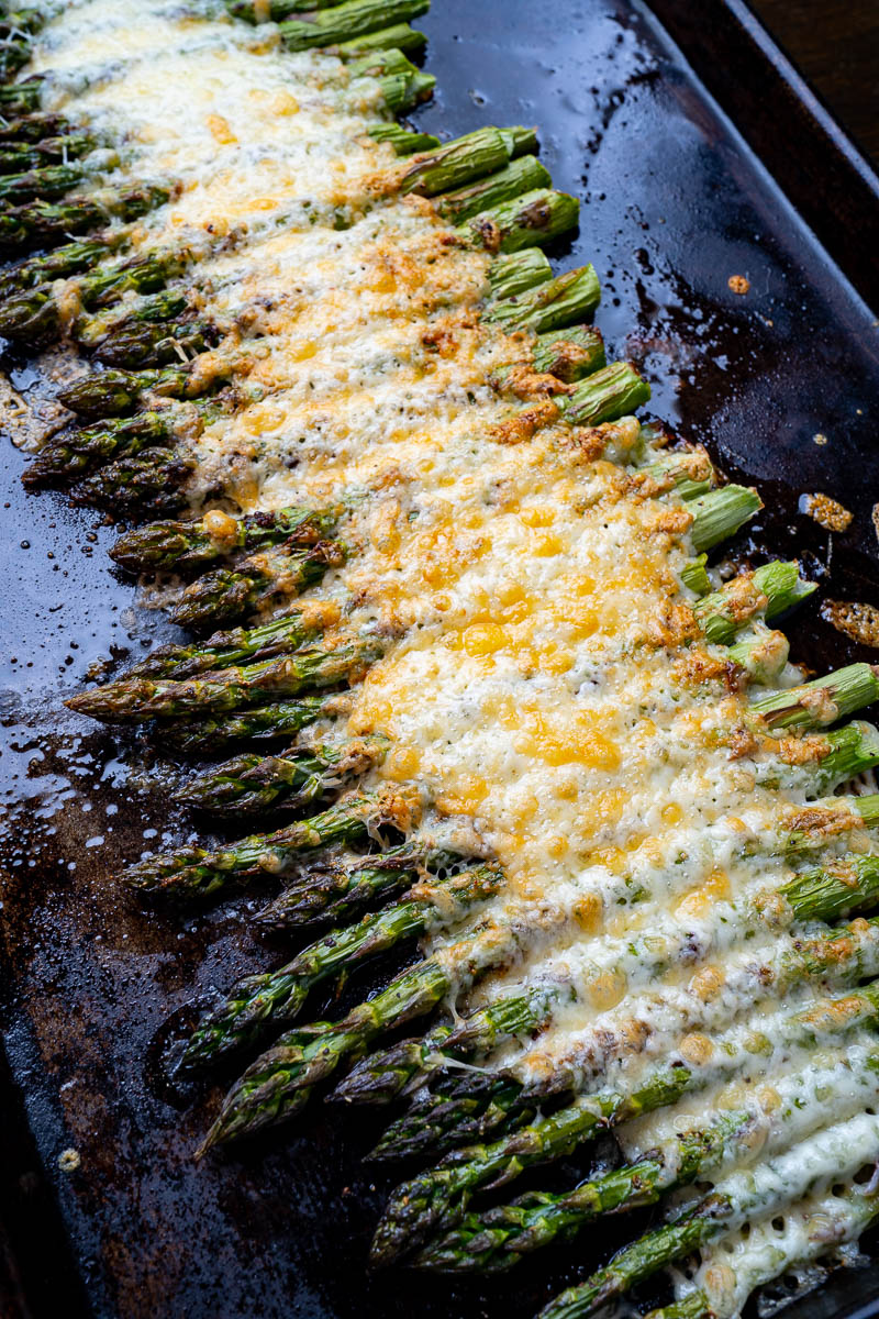 Cheesy Roast Asparagus