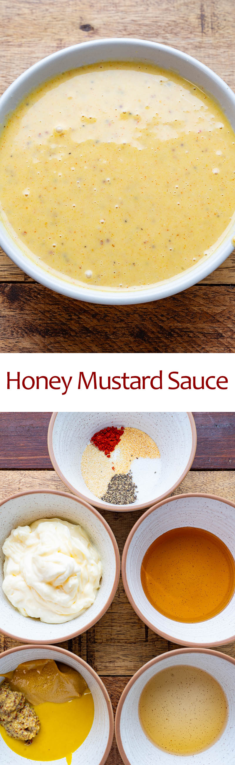 Creamy Honey Mustard Sauce