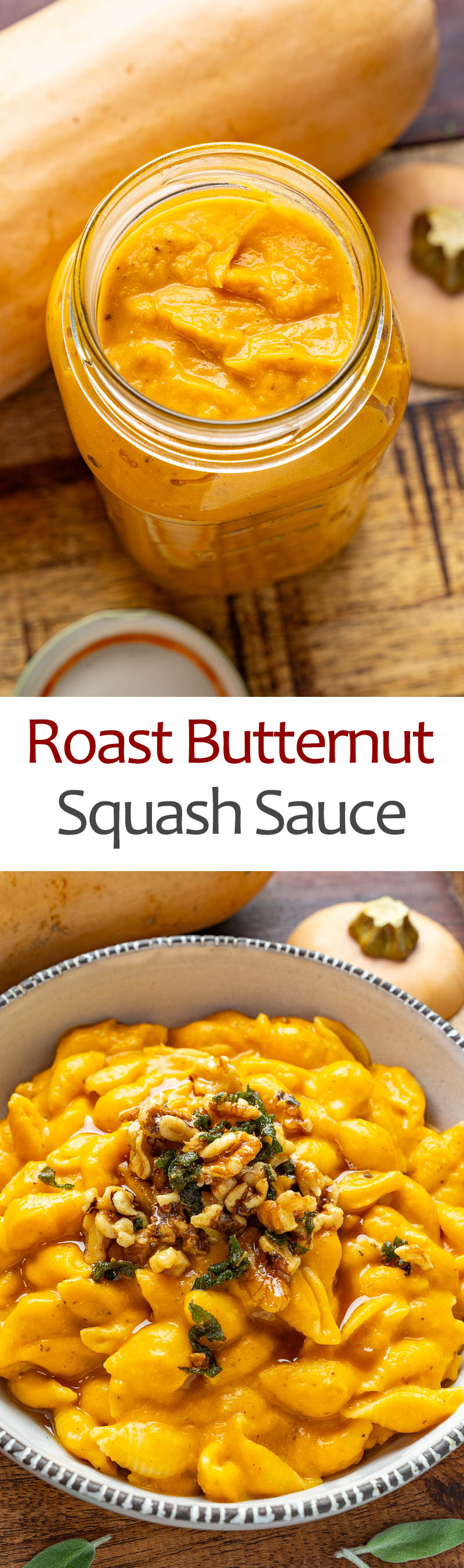 Roast Butternut Squash Pasta Sauce