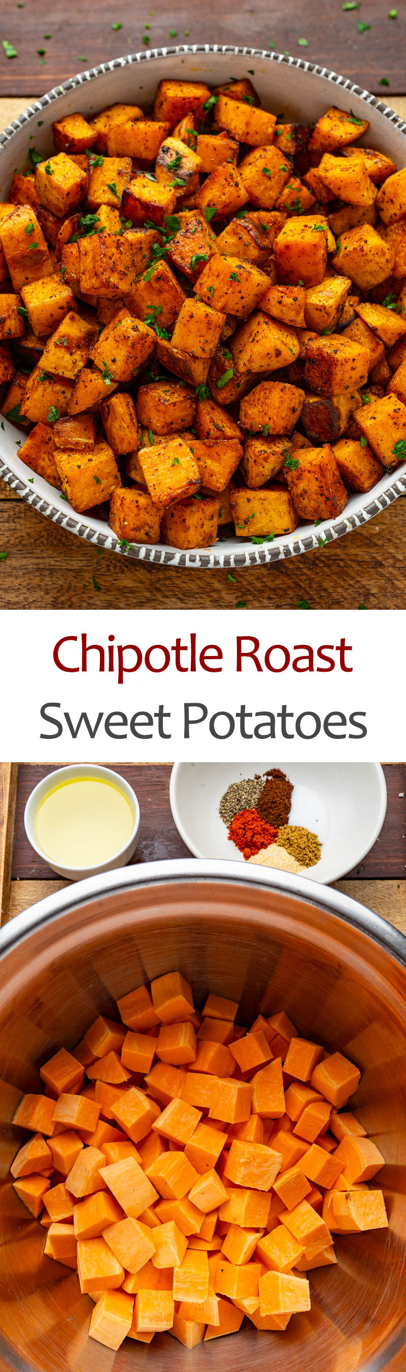 Chipotle Roast Sweet Potatoes