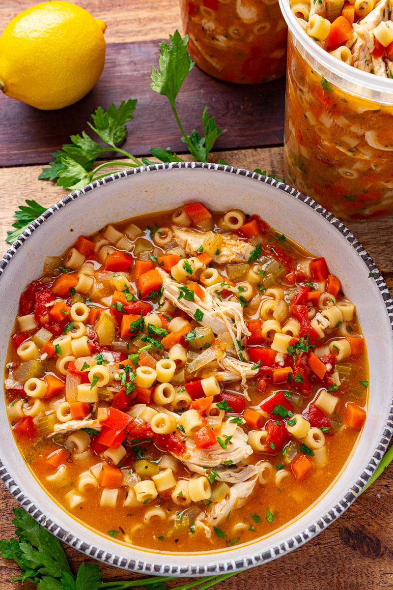 Italian Style Chicken Noodle Soup