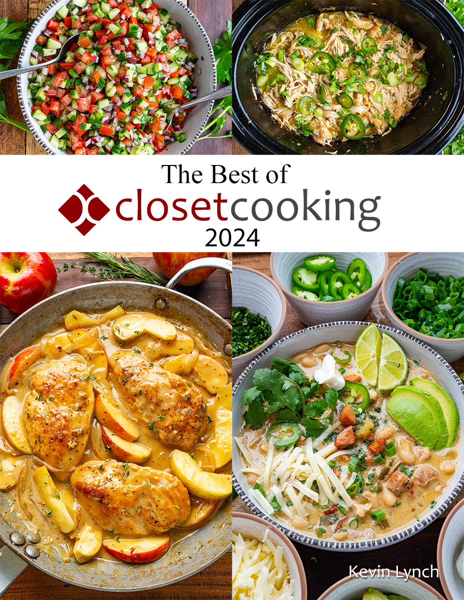 The Best of Closet Cooking 2024 Cookbook