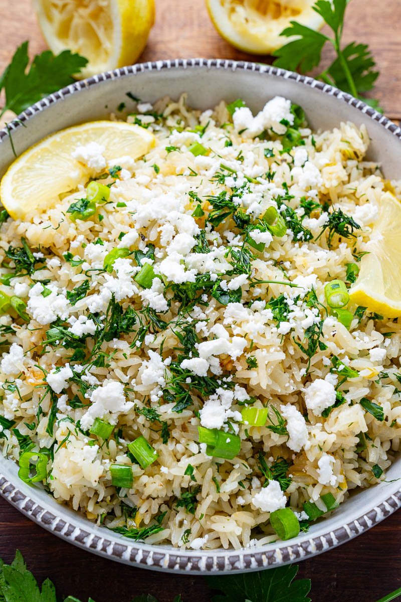 Greek Lemon Rice – Closet Cooking