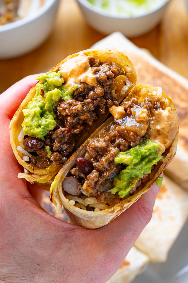 Beef Burritos – Closet Cooking
