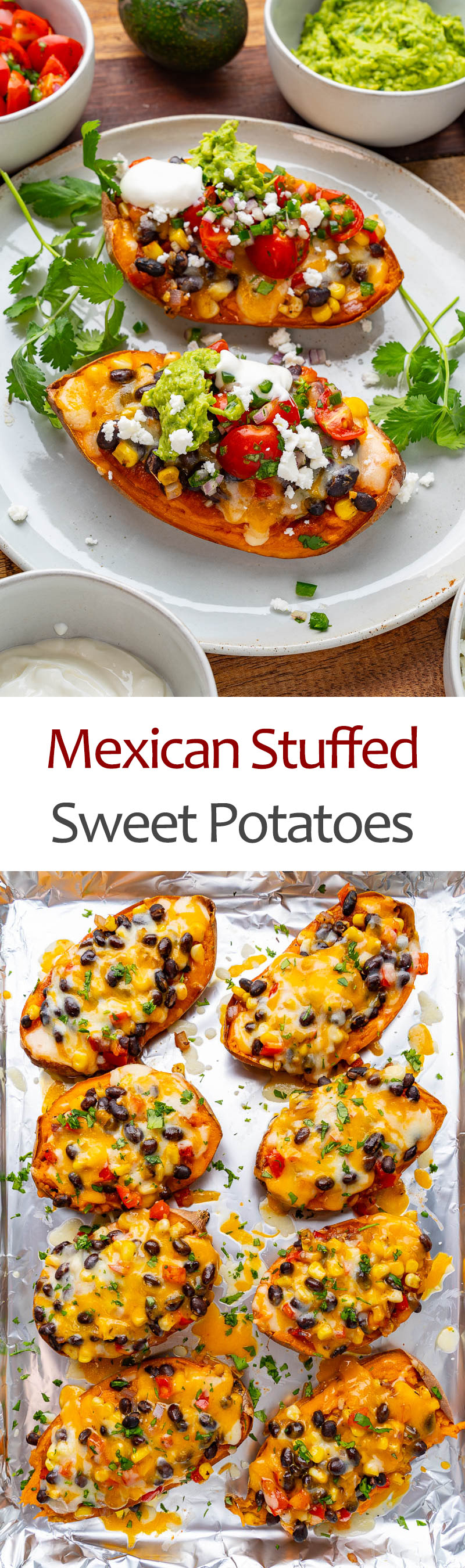 Mexican Stuffed Sweet Potatoes