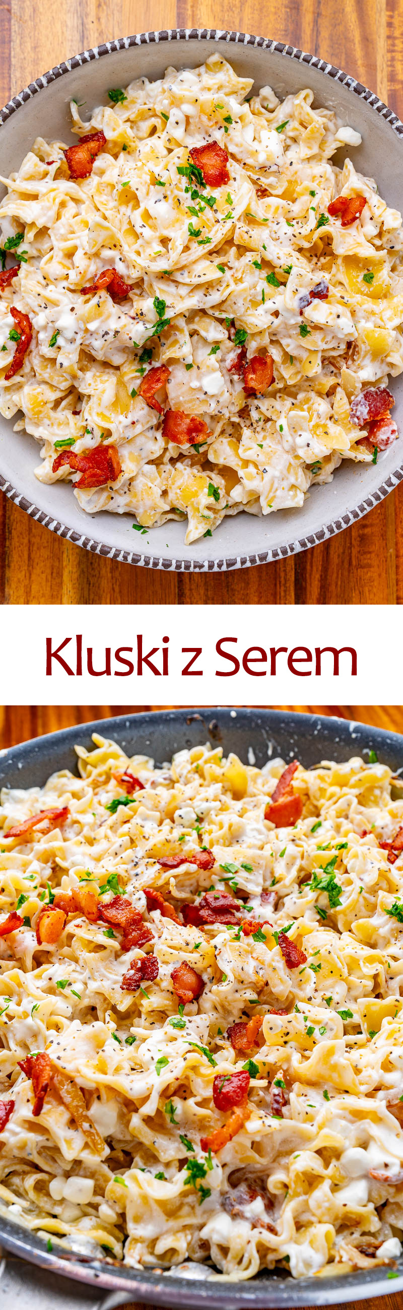Kluski z Serem (Polish Noodles and Cottage Cheese) Kluski z Serem (Polish Noodles and Cottage Cheese)
