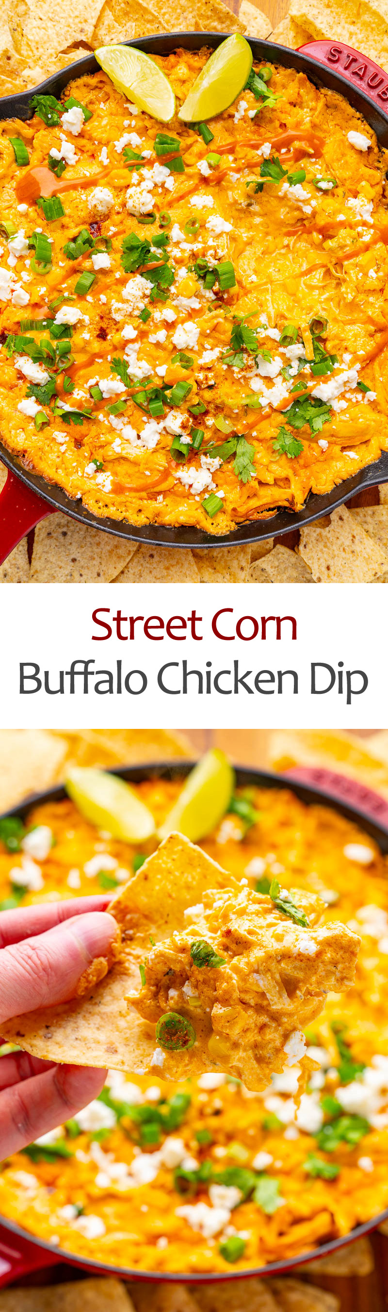 Street Corn Buffalo Chicken Dip Street Corn Buffalo Chicken Dip