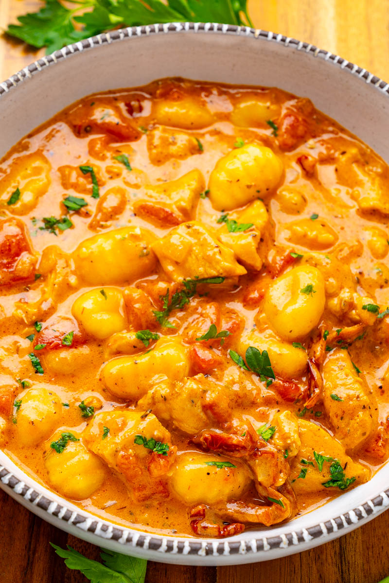 Chicken Gnocchi in a Creamy Tomato Sauce Chicken Gnocchi in a Creamy Tomato Sauce