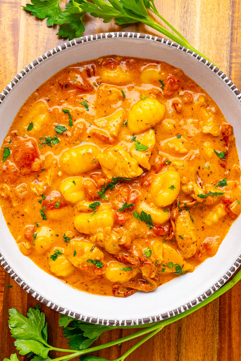 Chicken Gnocchi in a Creamy Tomato Sauce Chicken Gnocchi in a Creamy Tomato Sauce