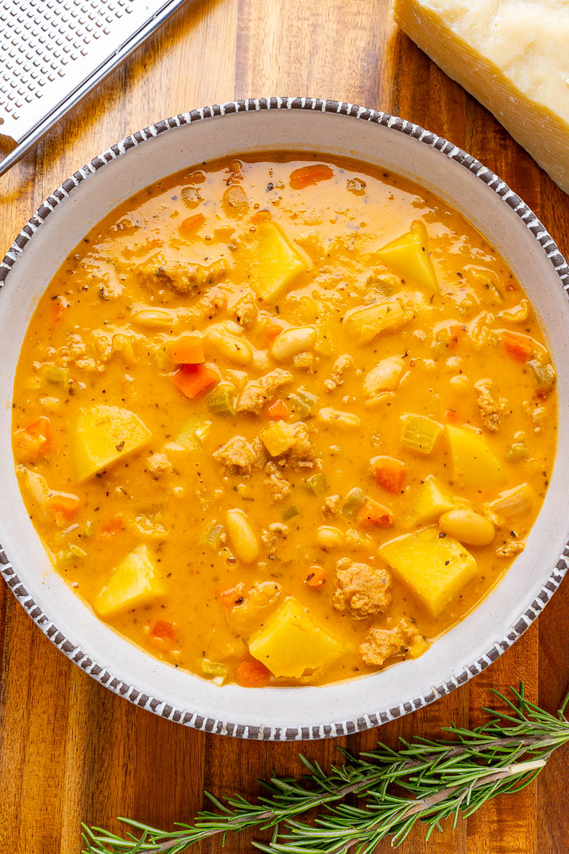 Creamy Sausage and Bean Soup Creamy Sausage and Bean Soup