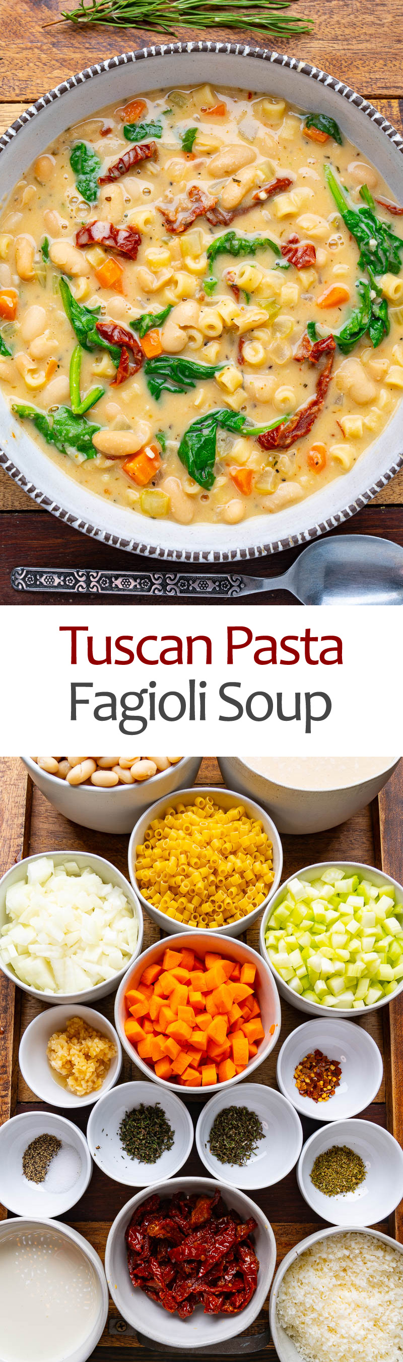 Tuscan Pasta e Fagioli Soup Tuscan Pasta e Fagioli Soup