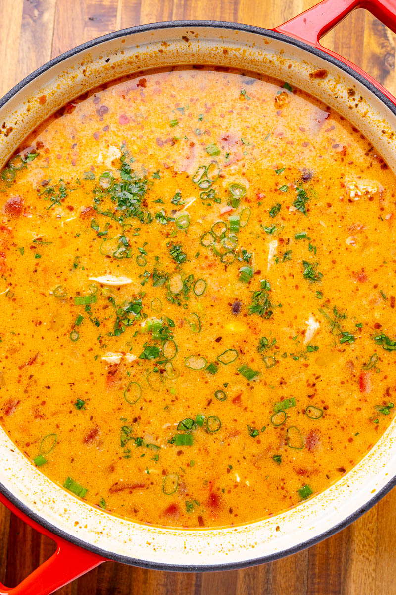 Creamy Chipotle Chicken and Rice Soup Creamy Chipotle Chicken and Rice Soup