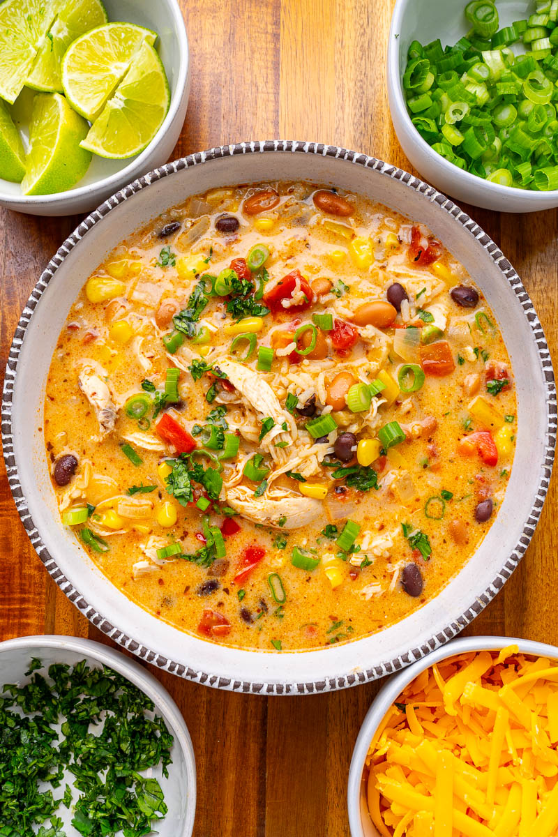 Creamy Chipotle Chicken and Rice Soup Creamy Chipotle Chicken and Rice Soup