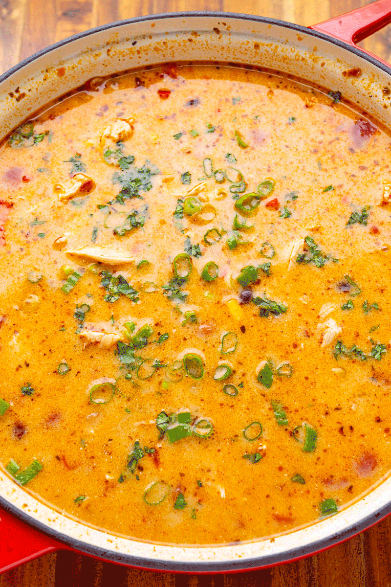 Creamy Chipotle Chicken and Rice Soup Creamy Chipotle Chicken and Rice Soup